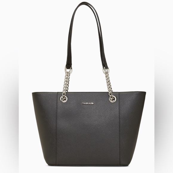 Calvin Klein Black Tote Bag - Picture 1 of 6